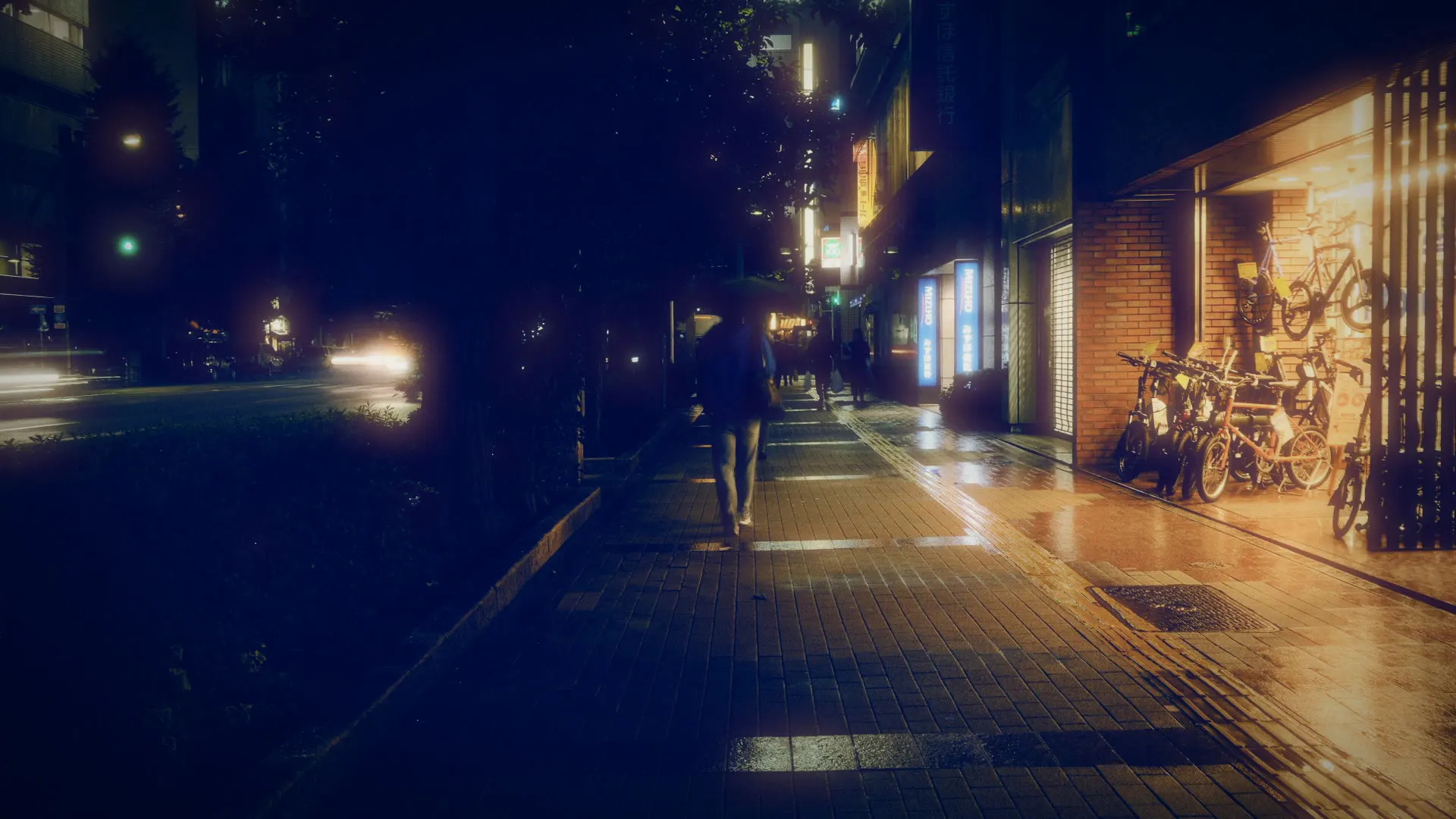 Noche: etalonado con el look Firma 12 de Color Grade Resolve